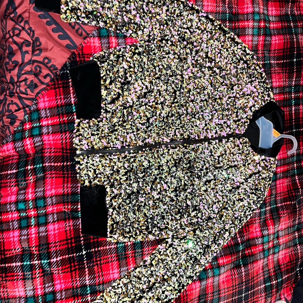 Sequence & Suede Jacket Worn Once For A Few Hours - image 1